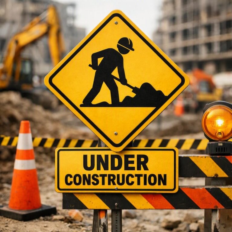 under construction